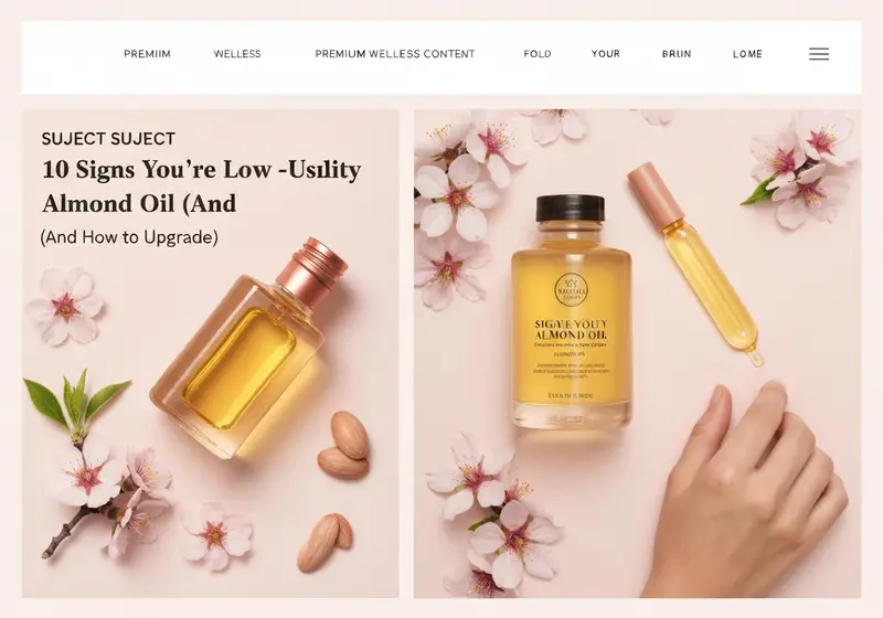 10 signs youre using low quality almond oil and how to