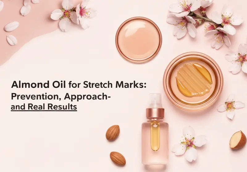 almond oil for stretch marks prevention treatment and real