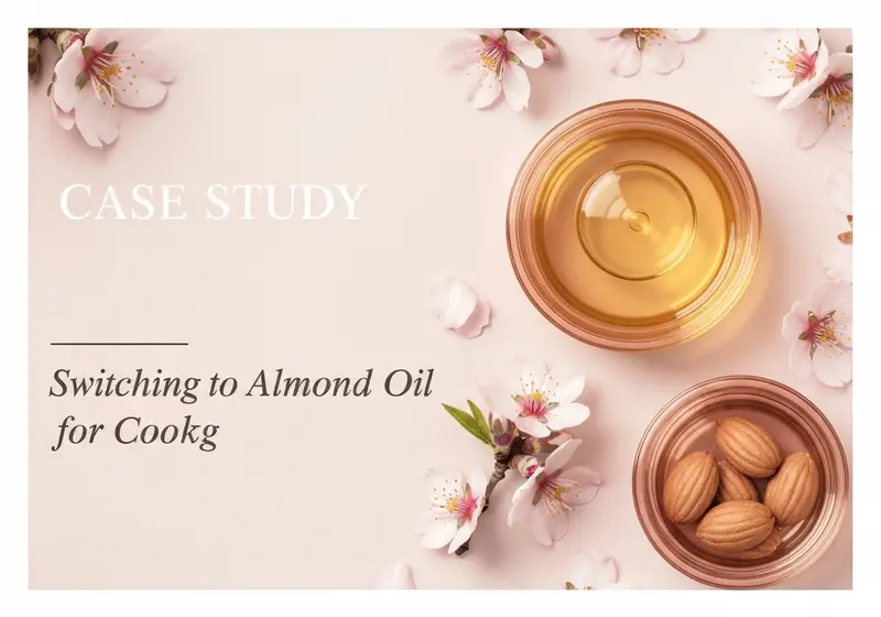 case study switching to almond oil for cooking one familys