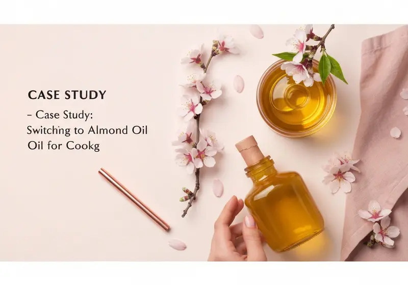 case study switching to almond oil for cooking one familys