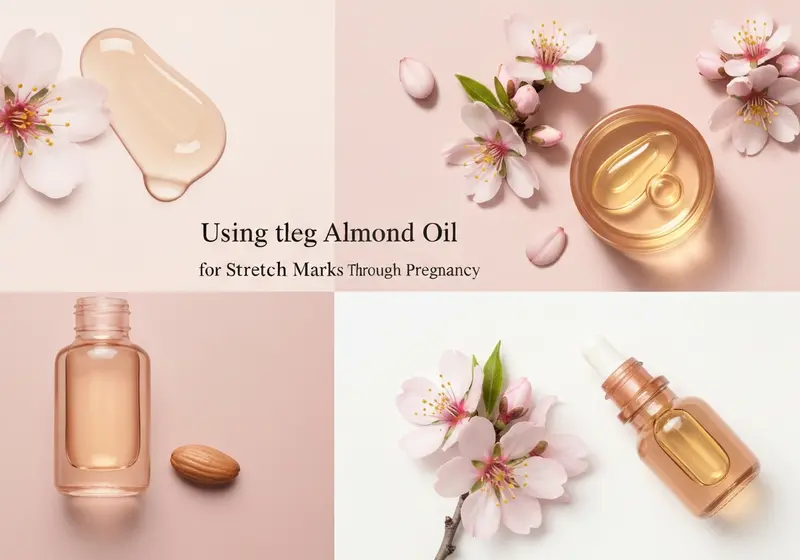 case study using almond oil for stretch marks through