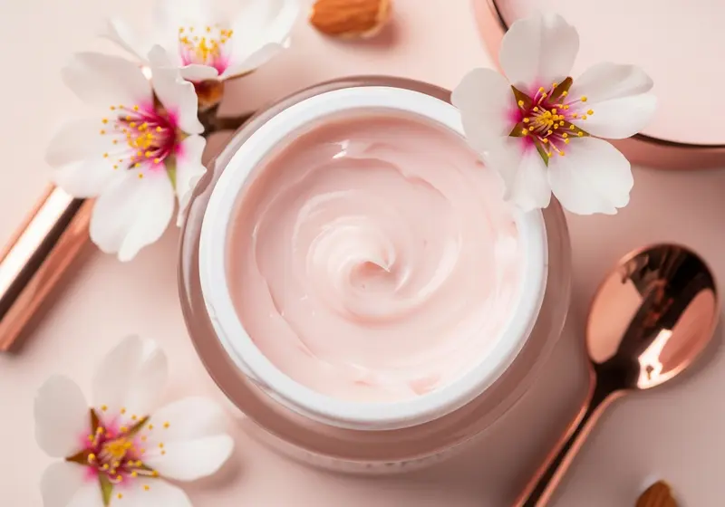 diy almond oil eye cream for dark circles and puffiness