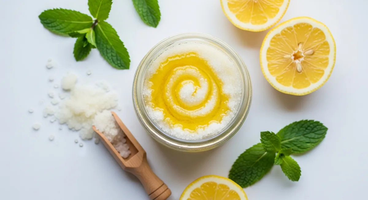 DIY Almond Oil Sugar Scrub for Silky Smooth Skin in 5 Minutes
