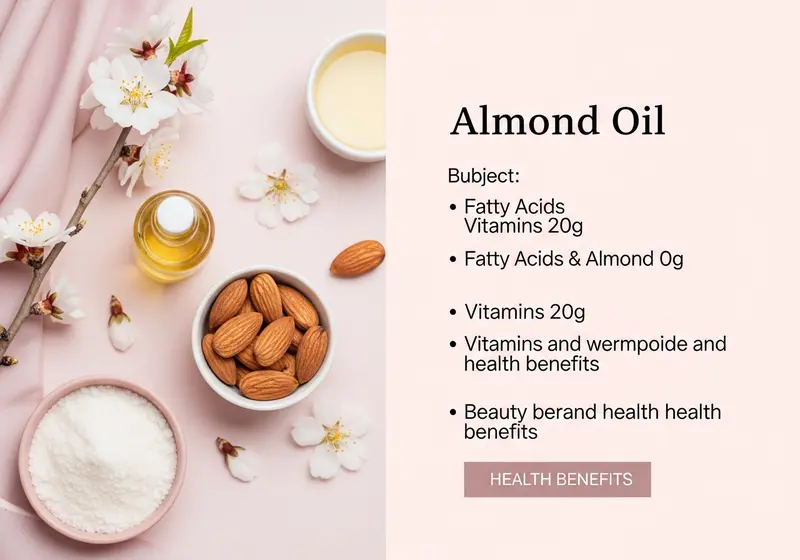 the nutritional profile of almond oil fatty acids vitamins